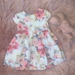 Gap Baby Spring Floral Dress Size 18 - 24 months